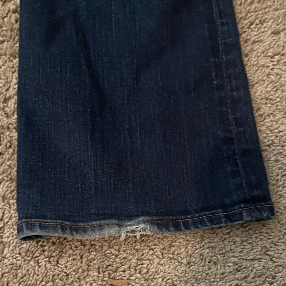 Gap Women's Blue Jeans in excellent condition size 27S boot cut with pockets - Picture 10 of 11
